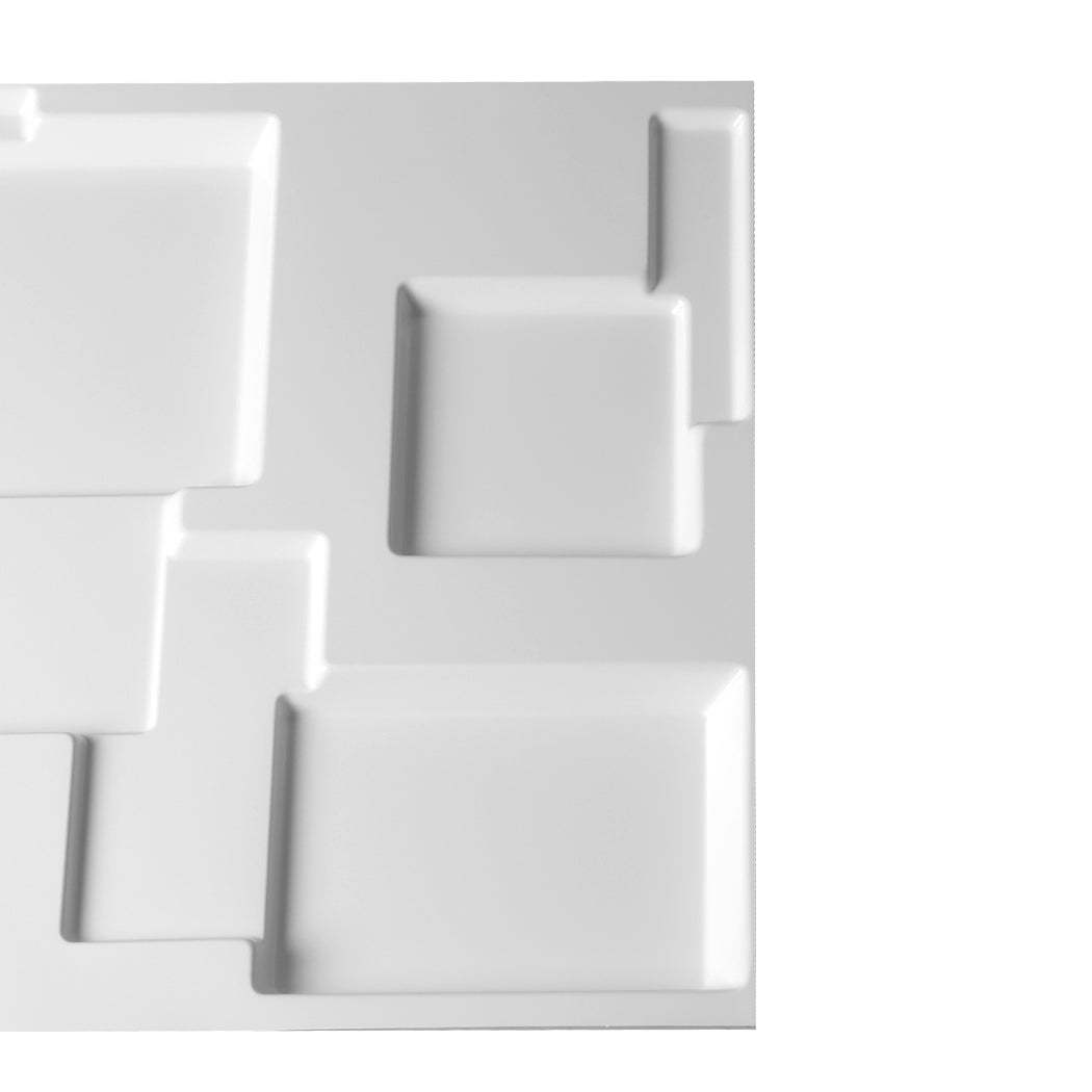 12Pcs 3D Wall Panels 50x50cm DIY Waterproof-1942353095744950276