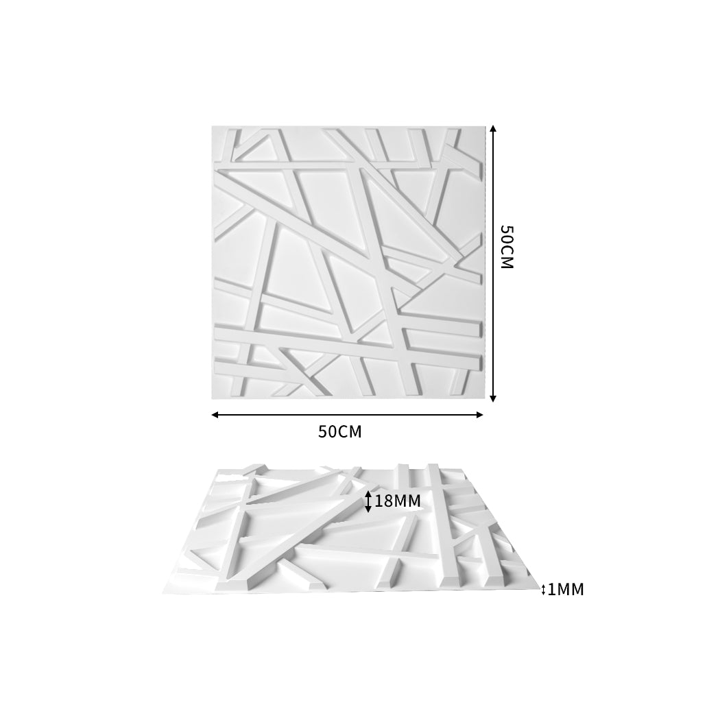 3D PVC Wall Panels Eco-friendly Paintable-1942353095946276866