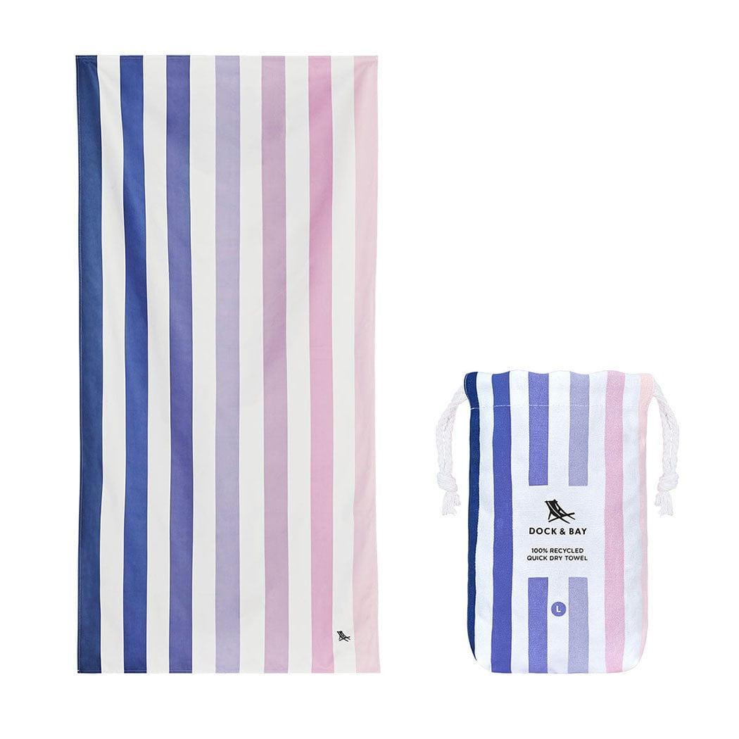 Dock & Bay Beach Towel Cabana Collection L | Quick Dry | Dusk To Dawn-1910112360216006656