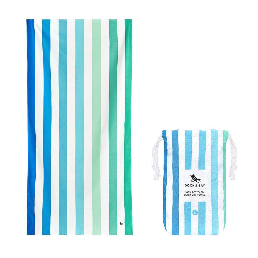 Dock & Bay Beach Towel Cabana Collection L | Quick Dry | Endless River-1910112360375390208