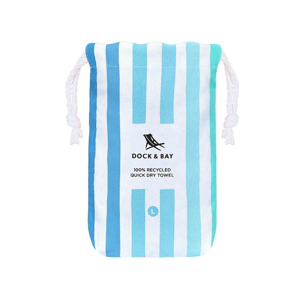 Dock & Bay Beach Towel Cabana Collection L | Quick Dry | Endless River-1910112360375390212