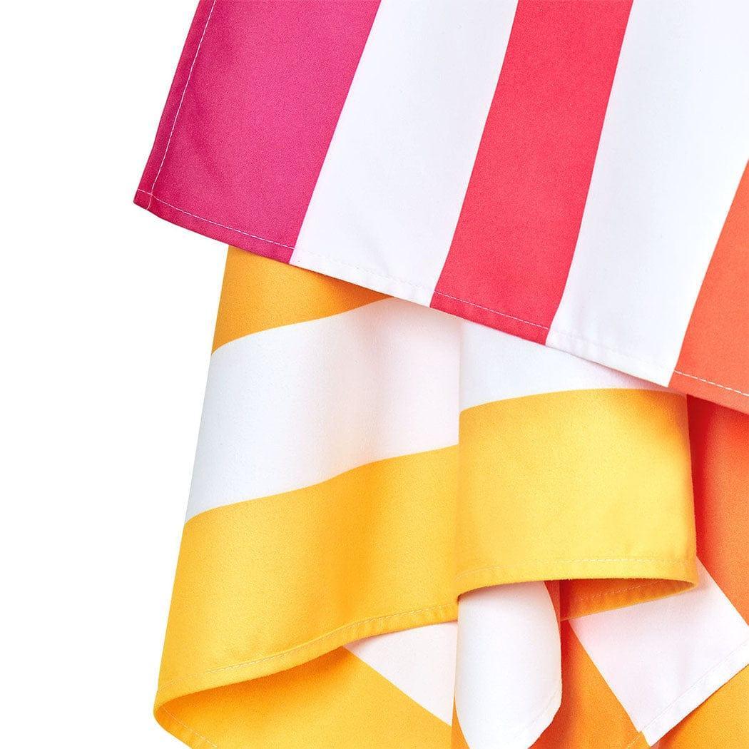 Dock & Bay Beach Towel Cabana Collection L | Quick Dry | Peach Sunrise-1910112360513802242
