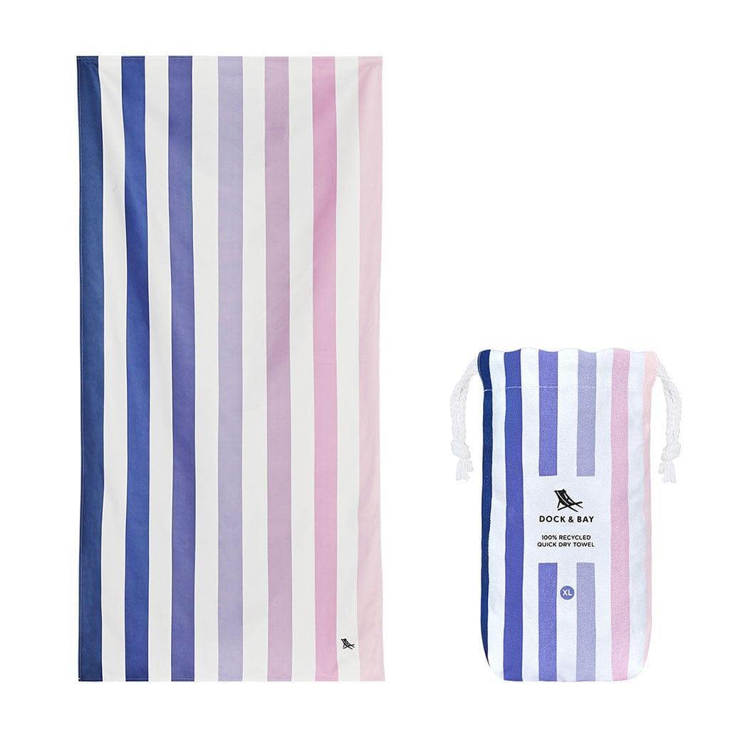 Dock & Bay Beach Towel Cabana Collection XL | Quick Dry | Dusk To Dawn-1910112360983564288