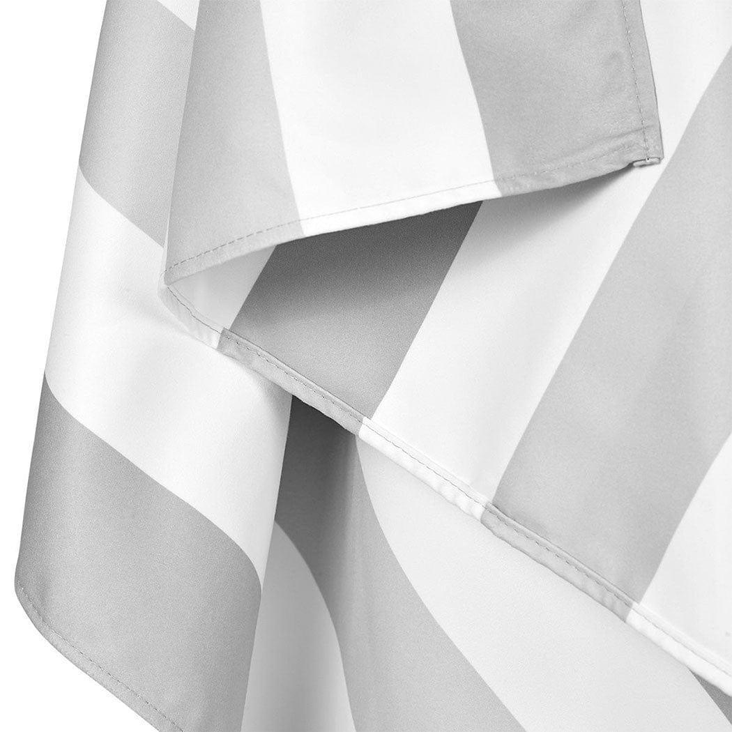 Dock & Bay Beach Towel Cabana Collection XL | Quick Dry | Goa Grey-1910112358336958469