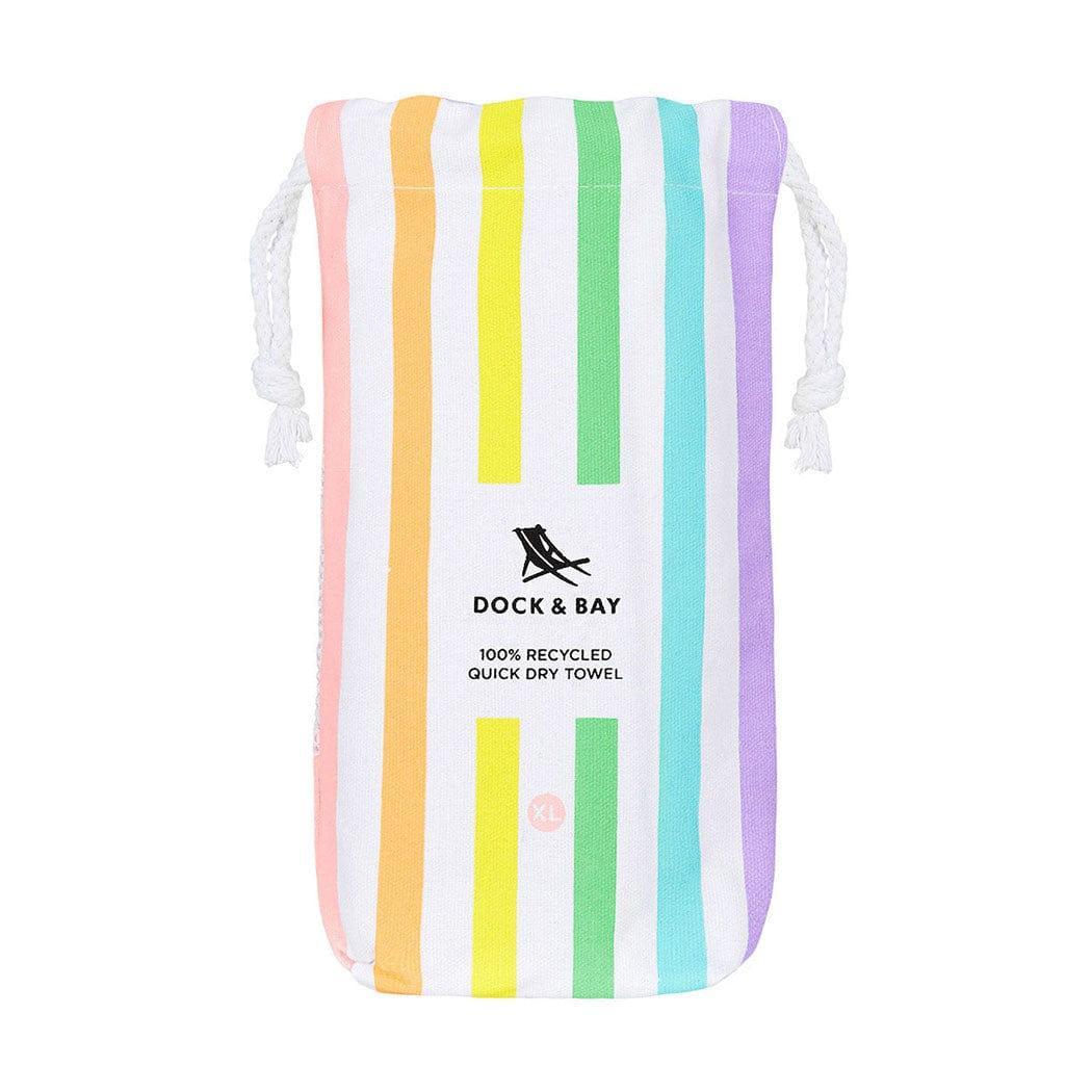 Dock & Bay Beach Towel Cabana Collection XL | Quick Dry | Unicorn Waves-1910112361453326339