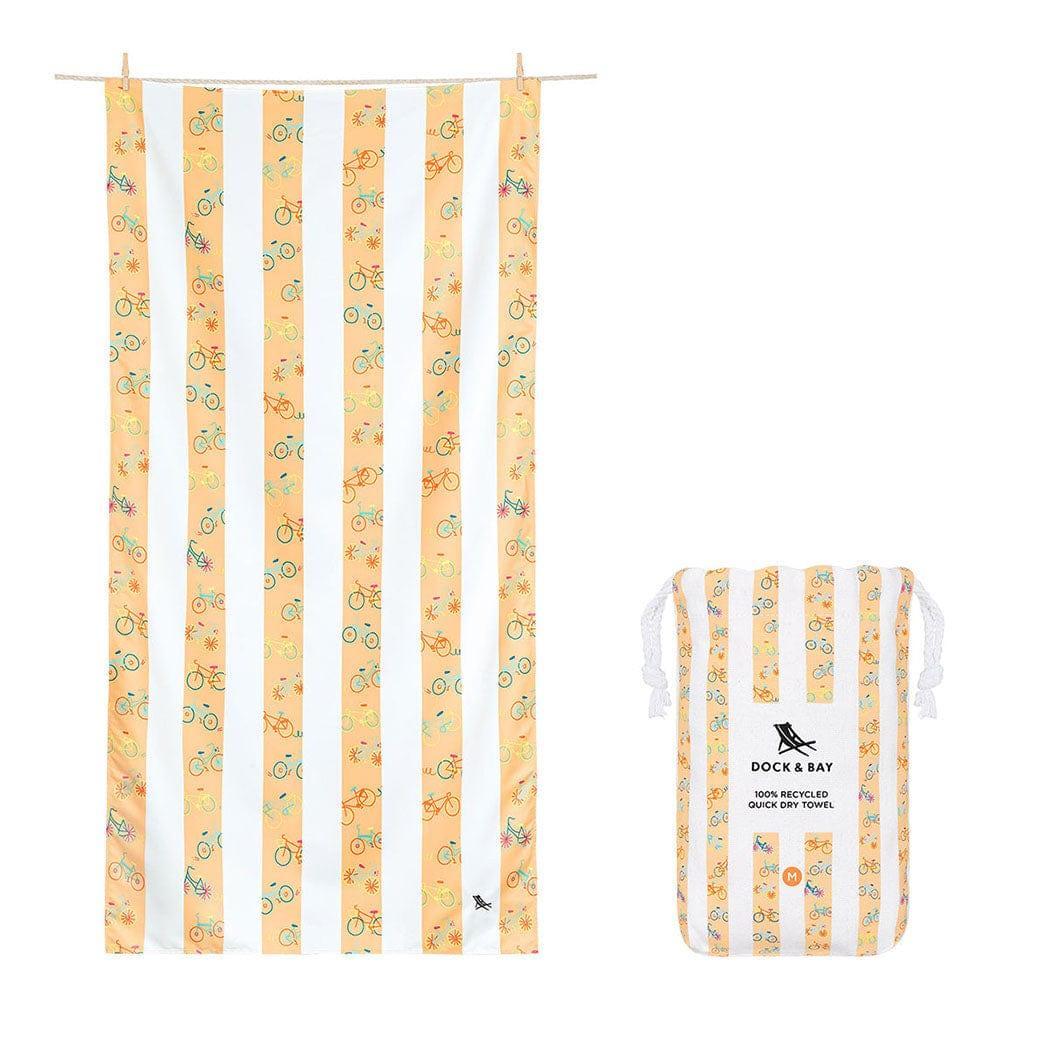 Dock & Bay KIDS Beach Towel | Quick Dry | Bike Bike Baby-1910112359129681920
