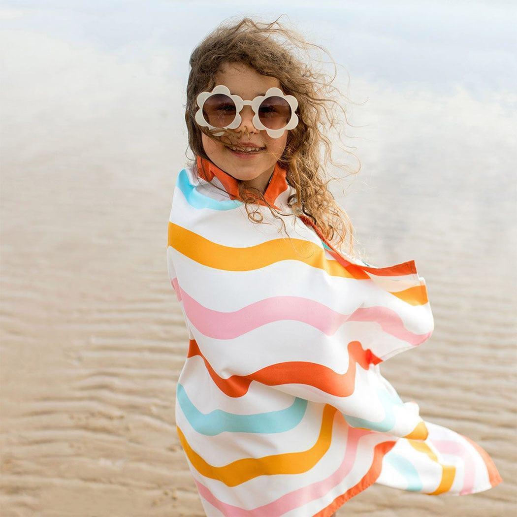 Dock & Bay KIDS Beach Towel | Quick Dry | Squiggly-1910112359758827522