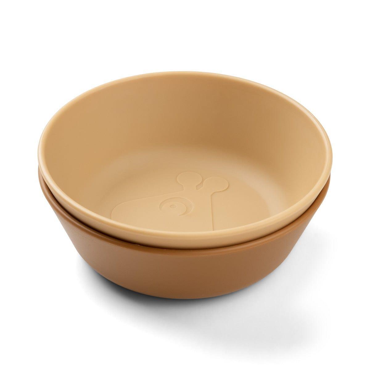 Done by Deer Kiddish Raffi Bowl 2 Pack-Mustard-1910112382672310272
