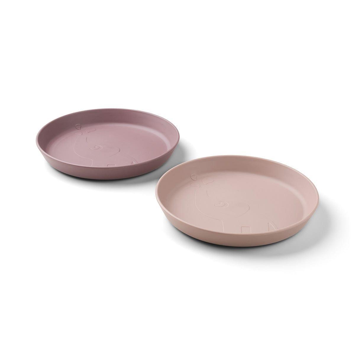 Done by Deer Kiddish Raffi Plate 2 Pack-Power Pink-1910112381594374146