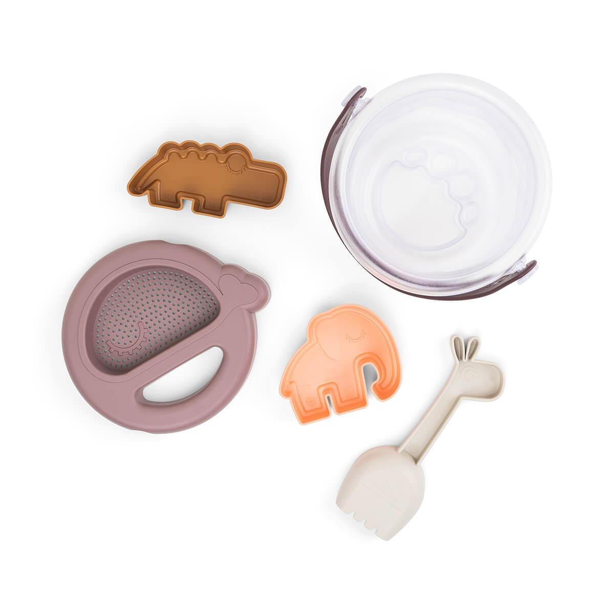 Done by Deer Sand Play 5 Piece Set ? Powder Pink-1910112383989321731