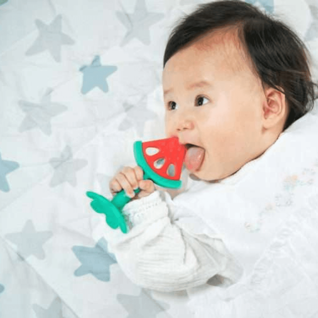 EDISON mama Kamikami Baby Teether  Apple-1910112368176795649