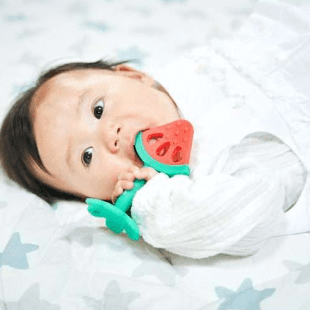 EDISON mama Kamikami Baby Teether  Apple-1910112368176795650