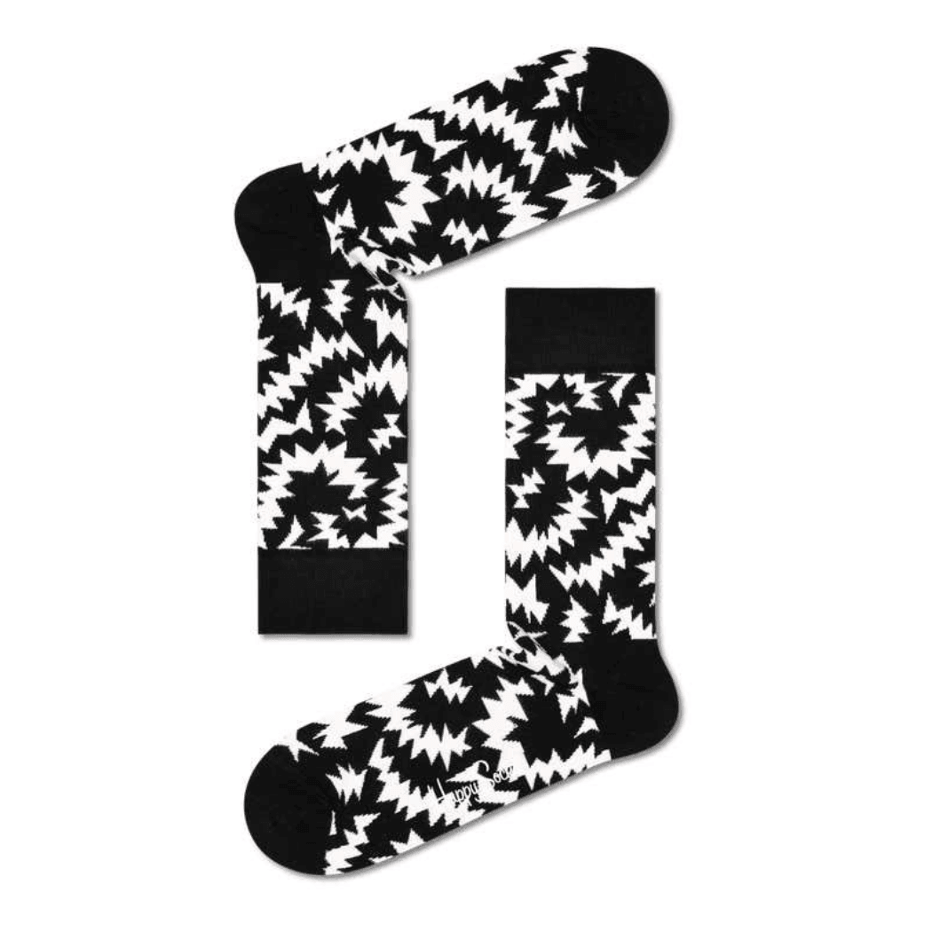 Happy Socks adult Zig Zag Sock Size 36-40-1910112378087936000
