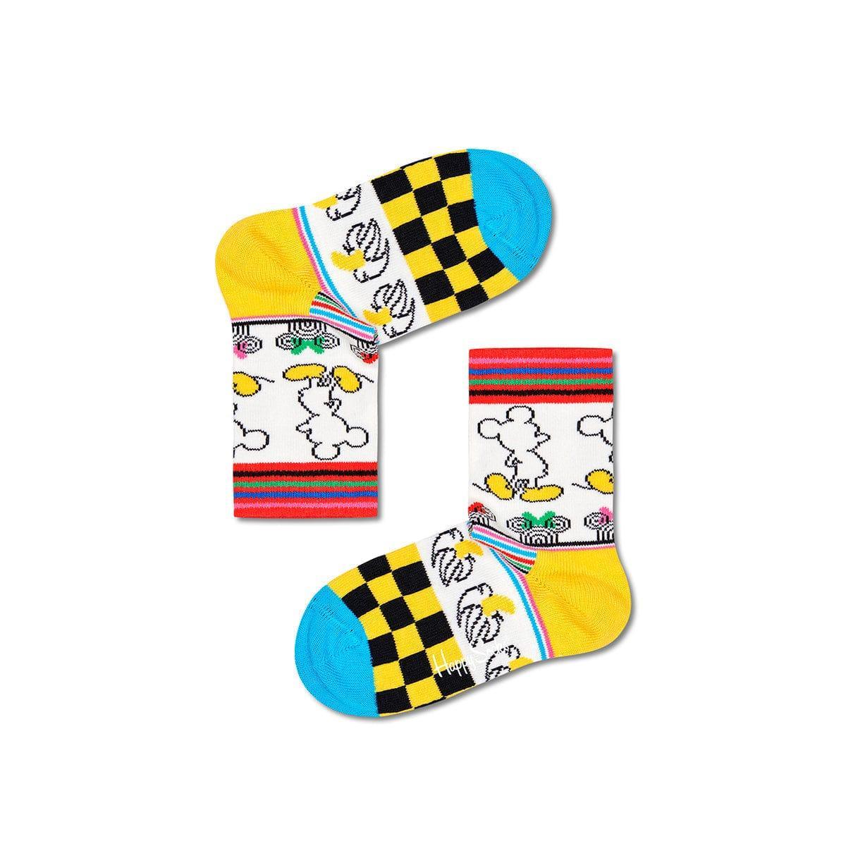Happy Socks Disney Kids Sunny Sketch Sock  Size 4-6Yrs-1910112379123929088