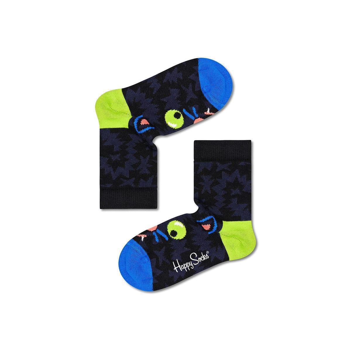 Happy Socks Kids Cat Sock Size 4-6Yrs-1910112379279118336