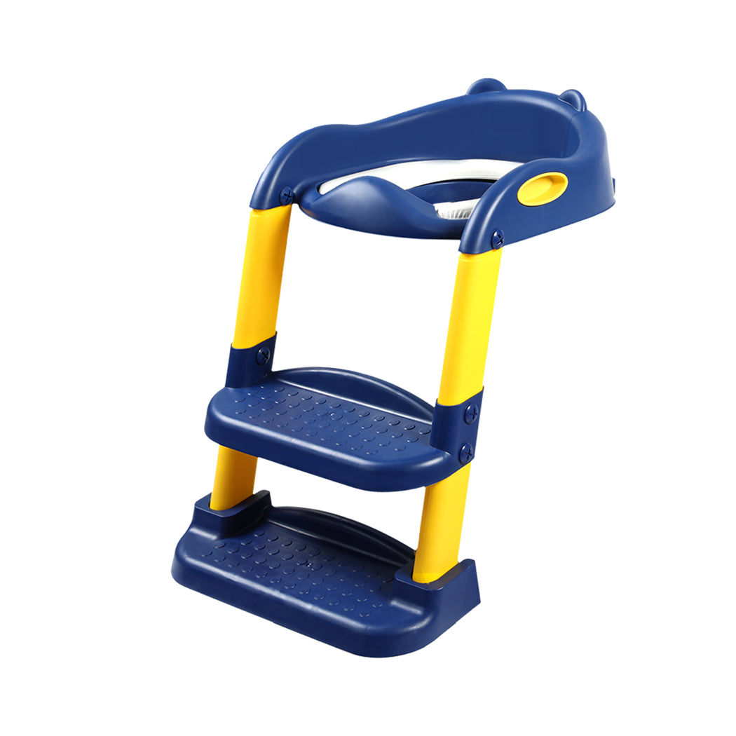 BoPeep Kids Toilet Ladder Blue-1910112817940402176