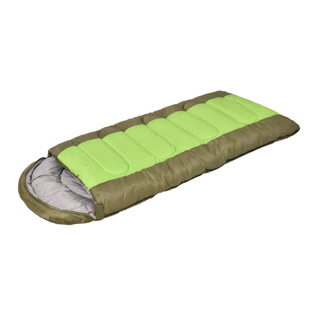 Mountview Sleeping Bag Outdoor Camping Green-1942352887959130112