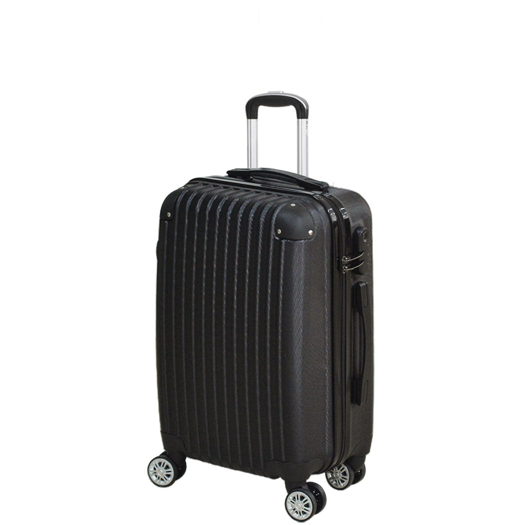 Slimbridge 28" Travel Luggage Suitcase Black-1942352866584956928