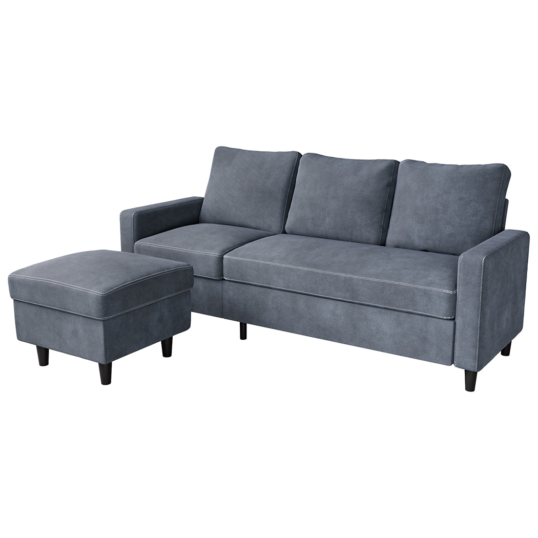Levede L-shaped Sectional Sofa Lounge Chaise Set-1910112207996325888