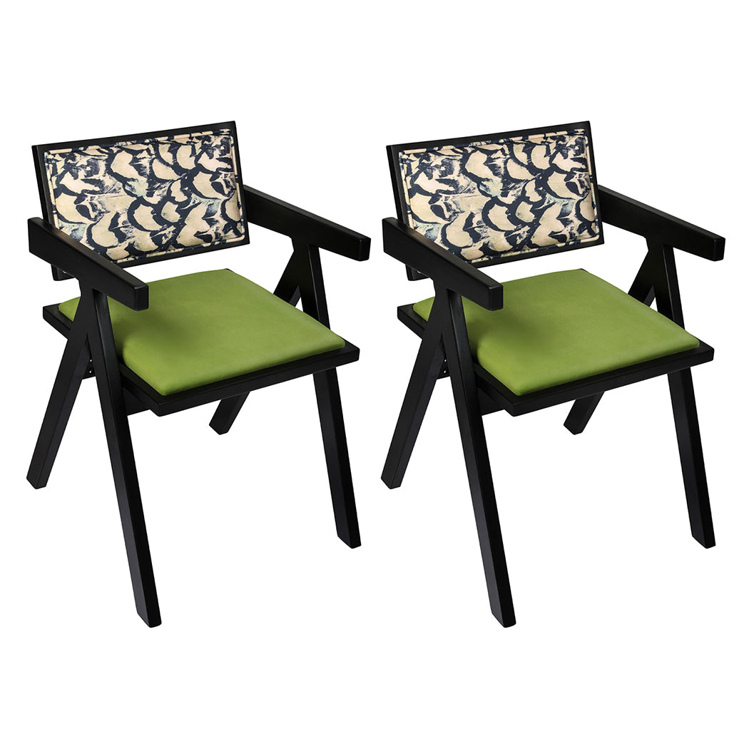 Levede 2X Dining Chair Retro Backrest Chair-1937319810702643200