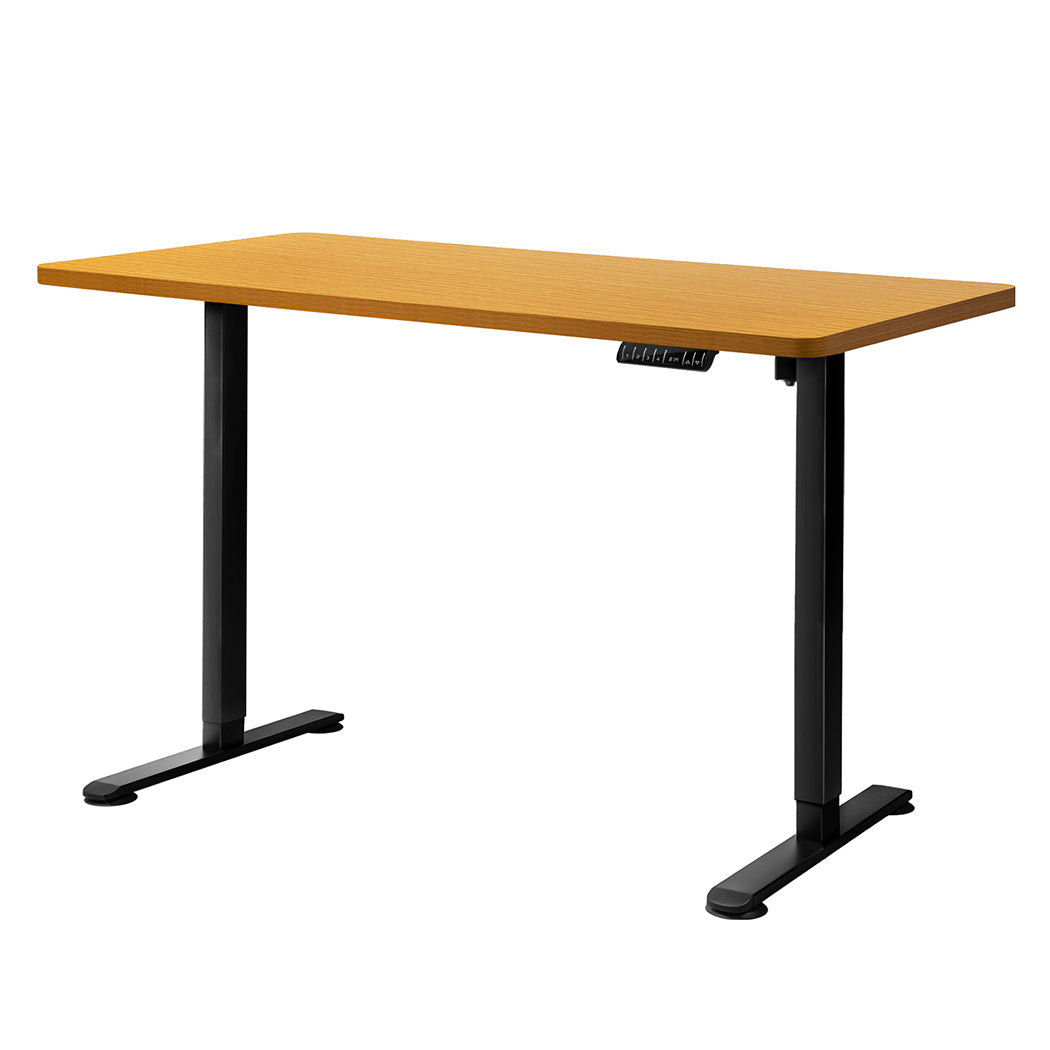 Levede Motorised Standing Desk Height 120cm Natural 800x 1.5MM-1910112992444420096