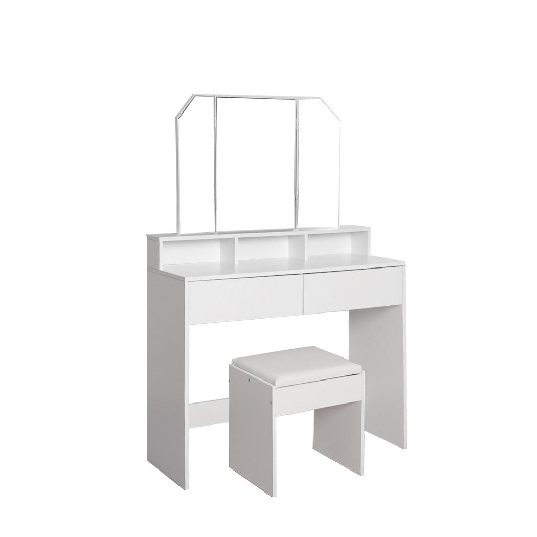 Levede Dressing Table Stool Foldable-1919892821096140800
