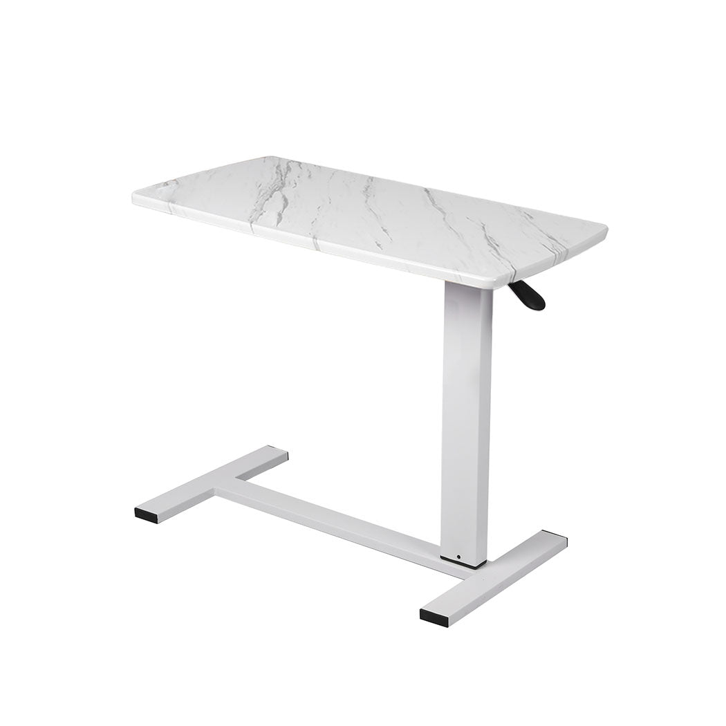 Levede Standing Desk Sofa Bed Side Table White No Slots-1910113013311082496