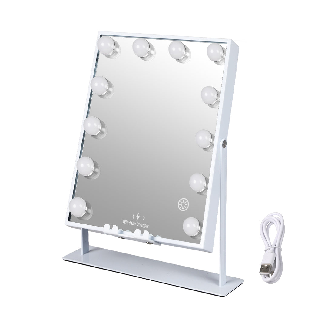 Makeup Mirror Led Lighted Bluetooth Medium-1942353092465004544