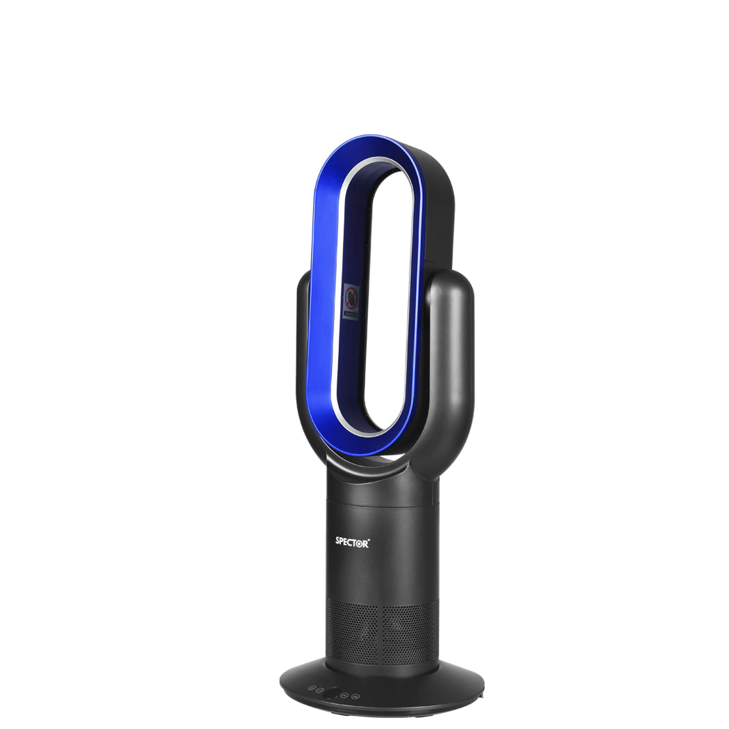 Spector Bladeless Fan Cooler Heater Black-2006733154366394368