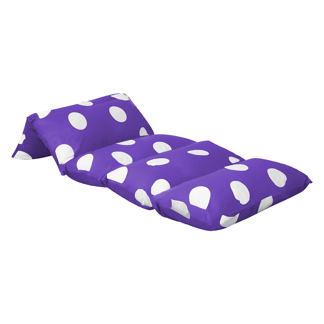Dreamz Foldable Mattress Kids Pillow Purple Large-1910112947020107776