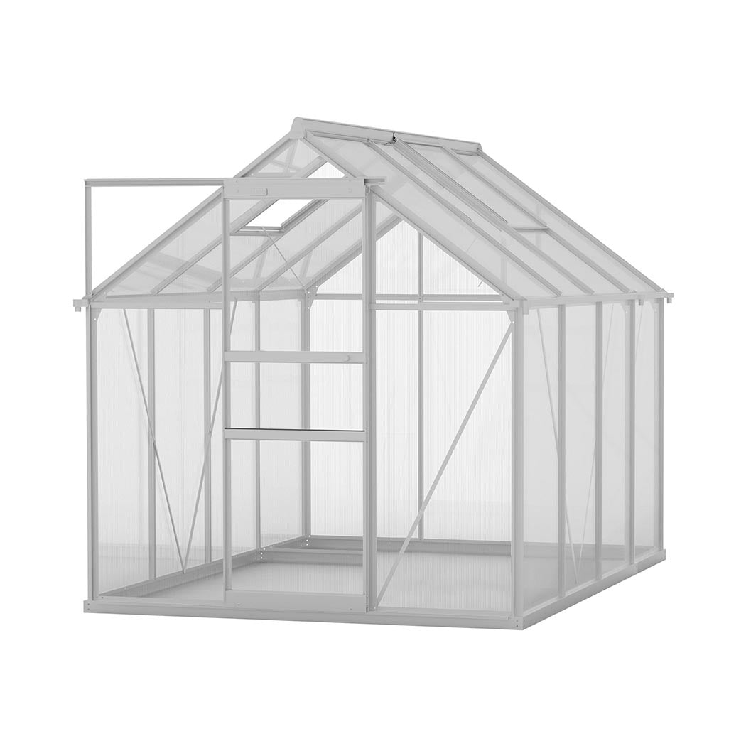 Lambu Greenhouse Aluminium Walk In Green-1942353762597343232