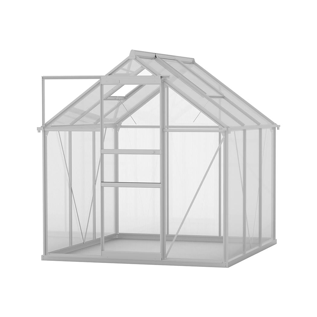 Lambu Greenhouse Aluminium Walk In Green-1942353762404405248