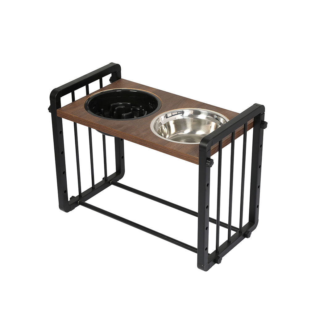 PaWz Adjustable Height Pet Feeder Elevated L Large-1942352762155175936