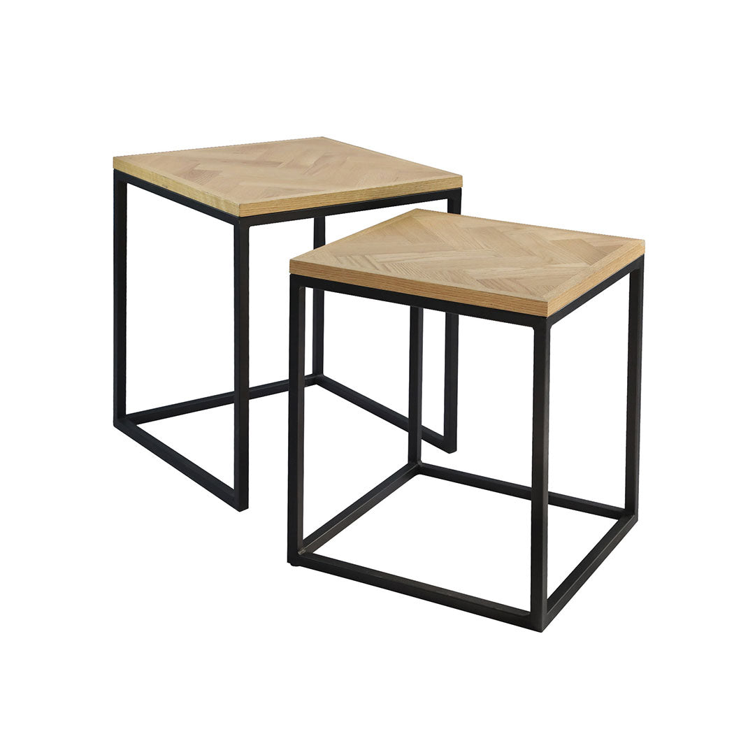 Levede 2PCS Nesting Coffee Tables-1937319785197080576