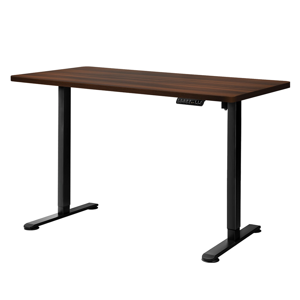 Levede Motorised Standing Desk Height 120cm Walnut 800x 1.5MM-1910112992767381504