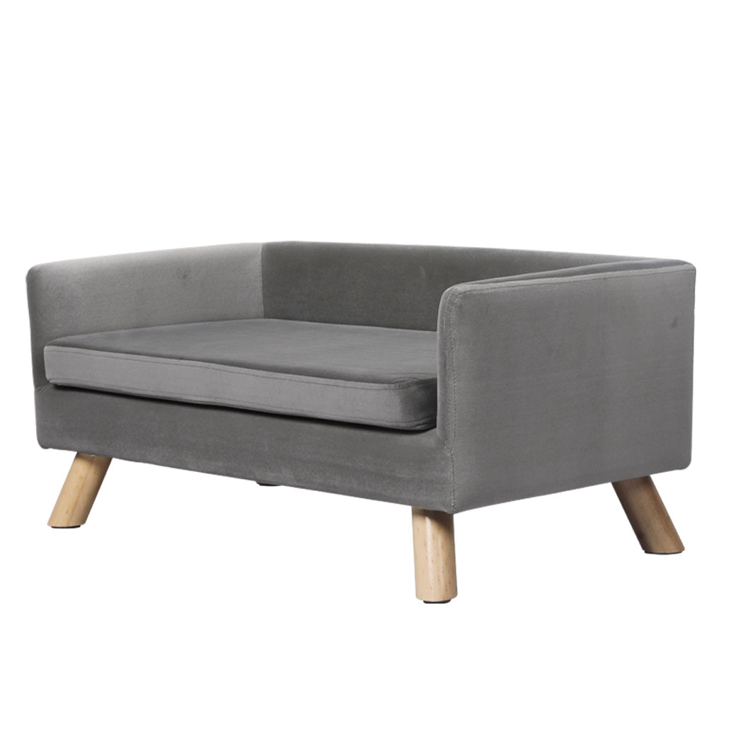 PaWz Pet Sofa Bed Dog Warm Soft Lounge Grey-1942352745336016896