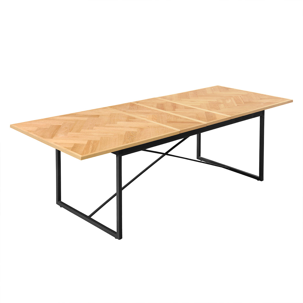 Levede Dining Table 1.8-2.4M Extendable-1919892935332204544