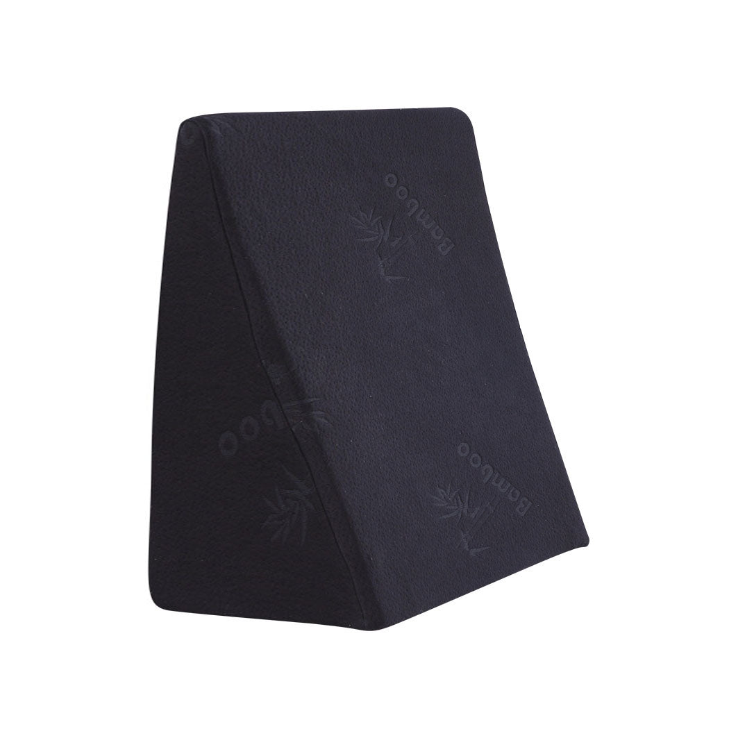 2x Cool Gel Memory Foam Bed Wedge Pillow-1942353605000564736