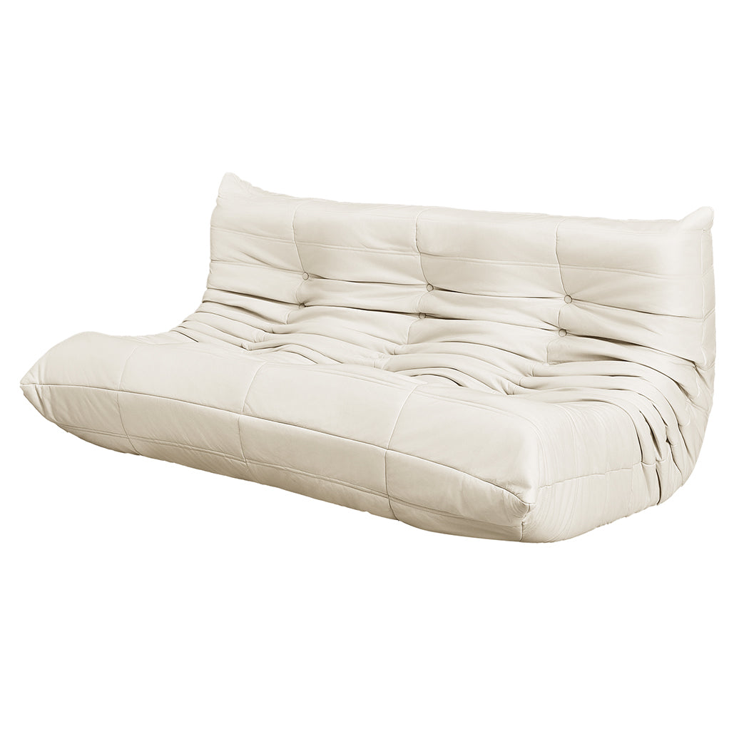 Levede 3 Seaters Floor Sofa Caterpillar Lounge-1910112348903968768