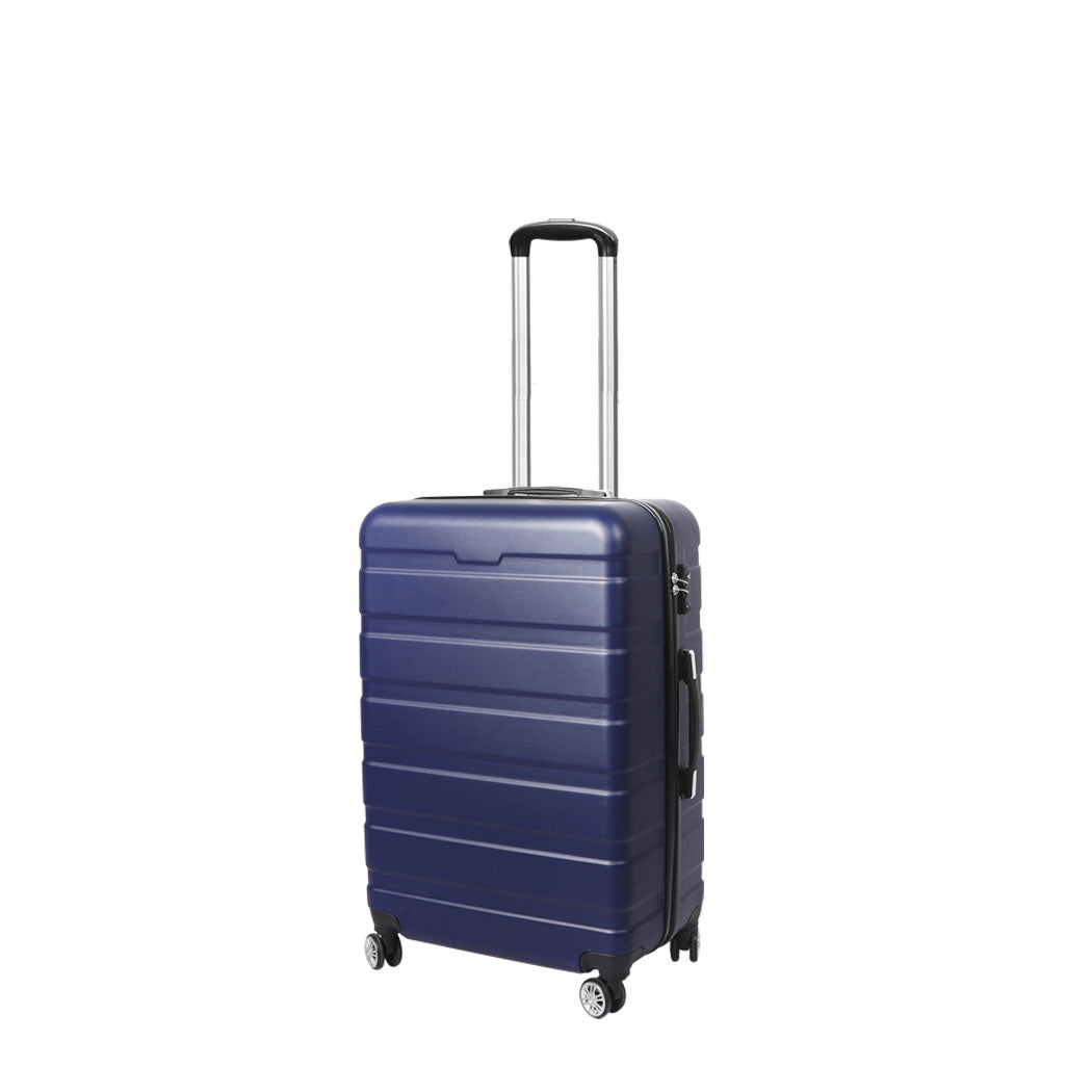 Slimbridge 24"Luggage Case Suitcase Navy 24 inch-1942352938131394560