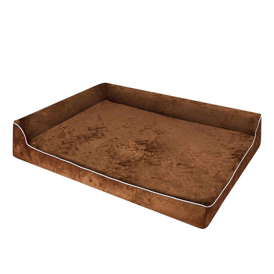 Pawz Orthopedic Dog Bed XL Coffee-1942353669165027328