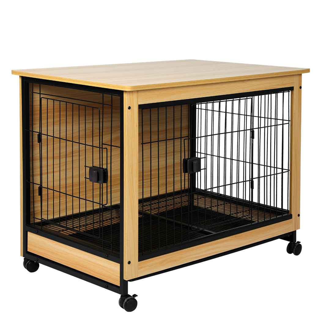 PaWz Wooden Wire Dog Kennel Side End XXL XX-Large-1942352752827043840