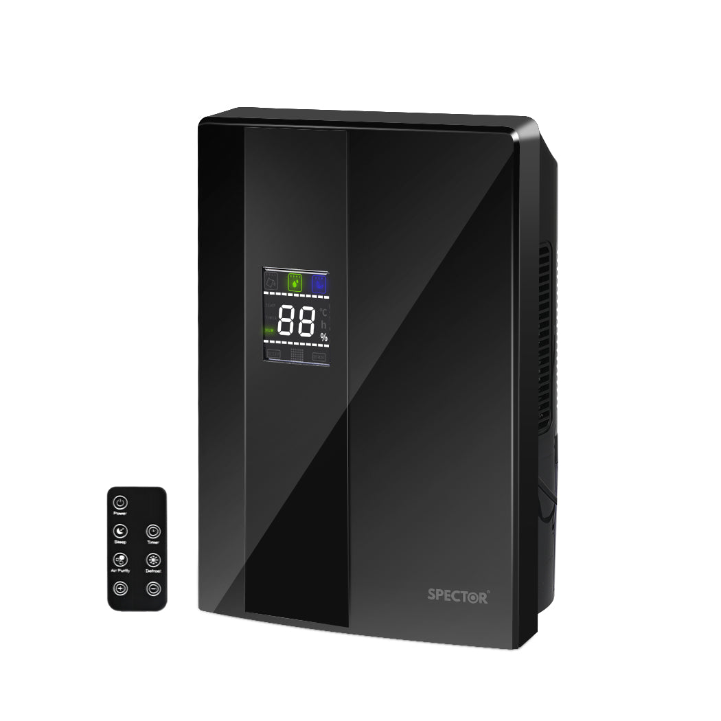 Spector Dehumidifier Air Purifier 2200ml Black-1910113174888255488