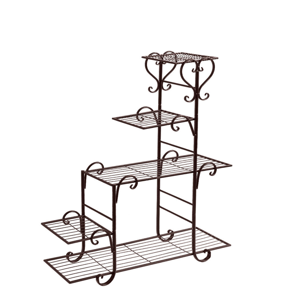 Levede Plant Stand Outdoor Indoor Metal Bronze-1942353740409475072