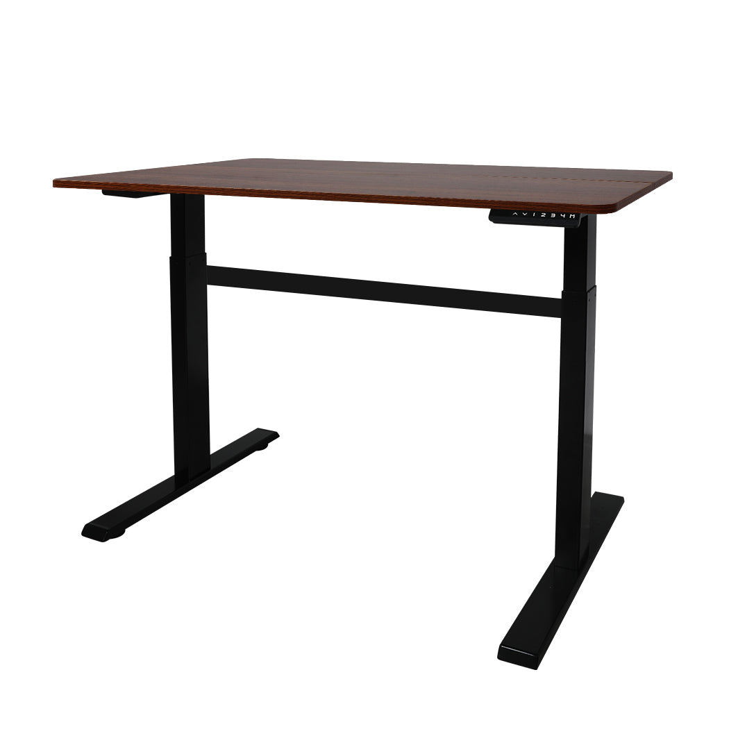 Levede Standing Desk Motorised Height Wooden-1942353419855597568