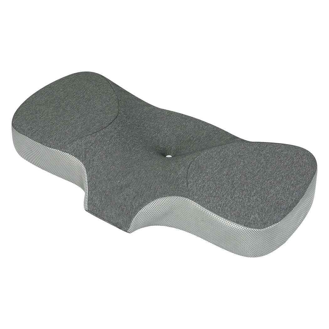 Dreamz Memory Foam Pillow Pillowcase Supprt Grey Rebound-1942353715331731456