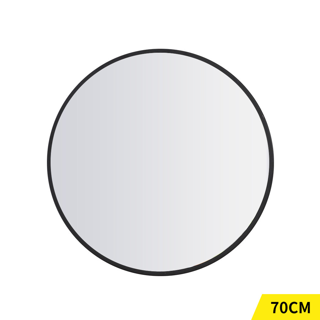 Wall Mirror Round Shaped Bathroom Makeup Large-1942353355573694464
