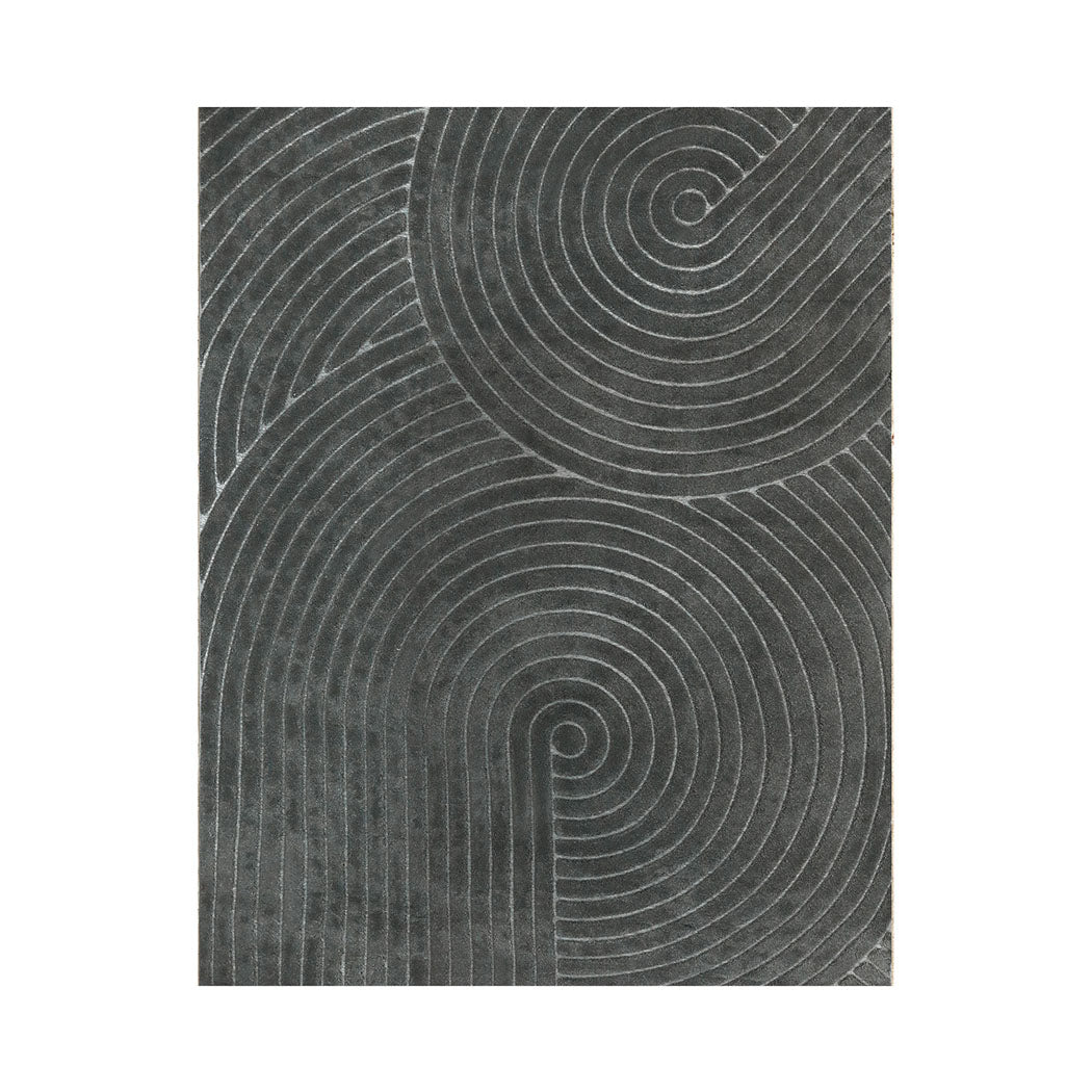 Marlow Floor Rug Soft Polyester Carpet Non Slip Plush Shaggy Rugs Geometric-1942353628157317120