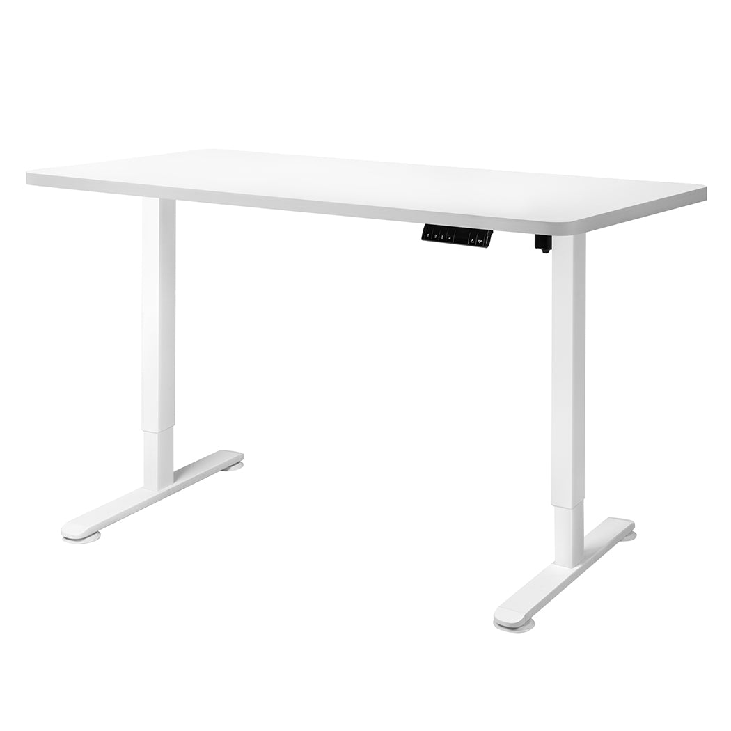 Levede Motorised Standing Desk Adjustable 140cm White 1000x 1MM-1910112997842489344