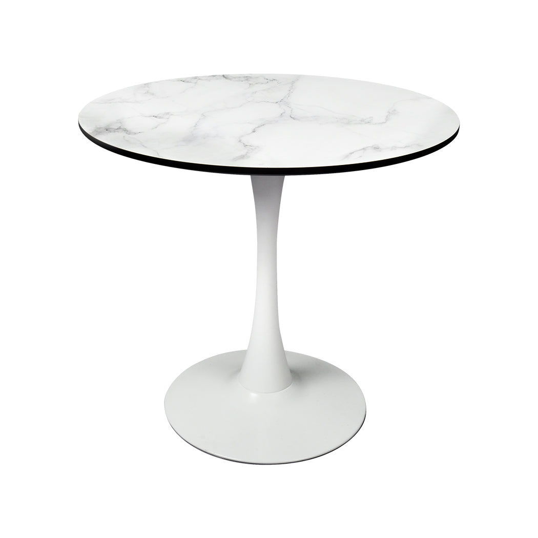 Levede Dining Table Kitchen 4 Person White-1910113298565697536